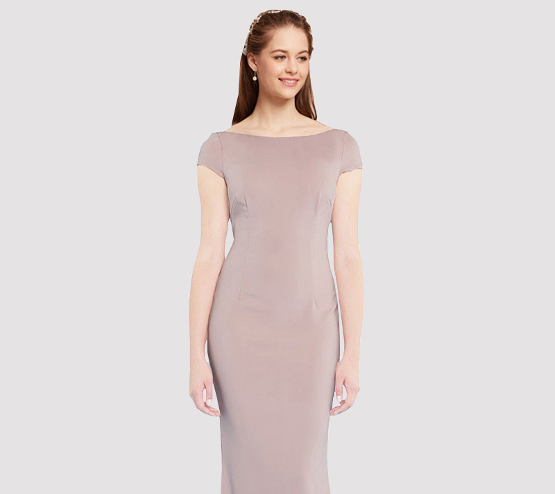 Outlet Cap Sleeves Prom Dresses