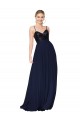 Outlet Sweetheart High Neck Sequin Top Long Chiffon Prom Dress