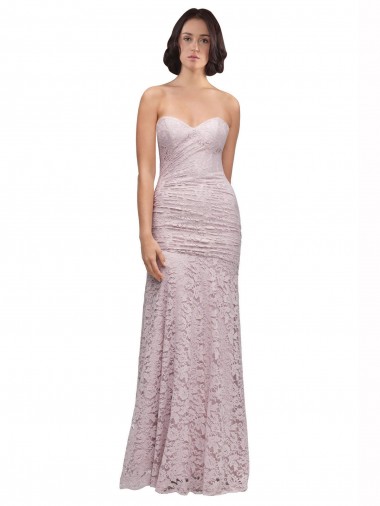 Outlet Floor Length Long Mermaid Lace Prom Dress with Low Back
