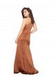 Outlet One Shoulder Silky Satin Prom Dress