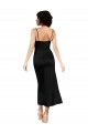 Outlet Cowl Neck Tea-Length Short Silky Satin Cocktail Prom Dress / Homecoming Dress with Skirt Slit