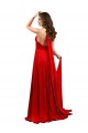 Outlet High Slit A-Line Halter Long Spandex Prom Dress Open Back