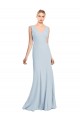 Outlet Sleeveless Seamed Bodice Trumpet Prom Dress
