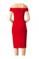 Outlet Off the Shoulder Square Neck Cocktail Prom Dress / Homecoming Dress