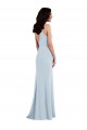 Outlet V Back Spaghetti Strap Maxi Prom Dress with Pockets