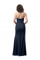 Outlet Sweetheart Fit and Flare Stretch Crepe Prom Dress with Side Slit and Strappy Back