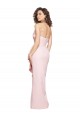 Outlet Strapless Long Full Length Ruffles Low Back Crepe Prom Dress