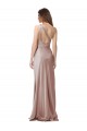 Outlet One Shoulder Black-Tie Floor Length Long Stretch Satin Prom Dress